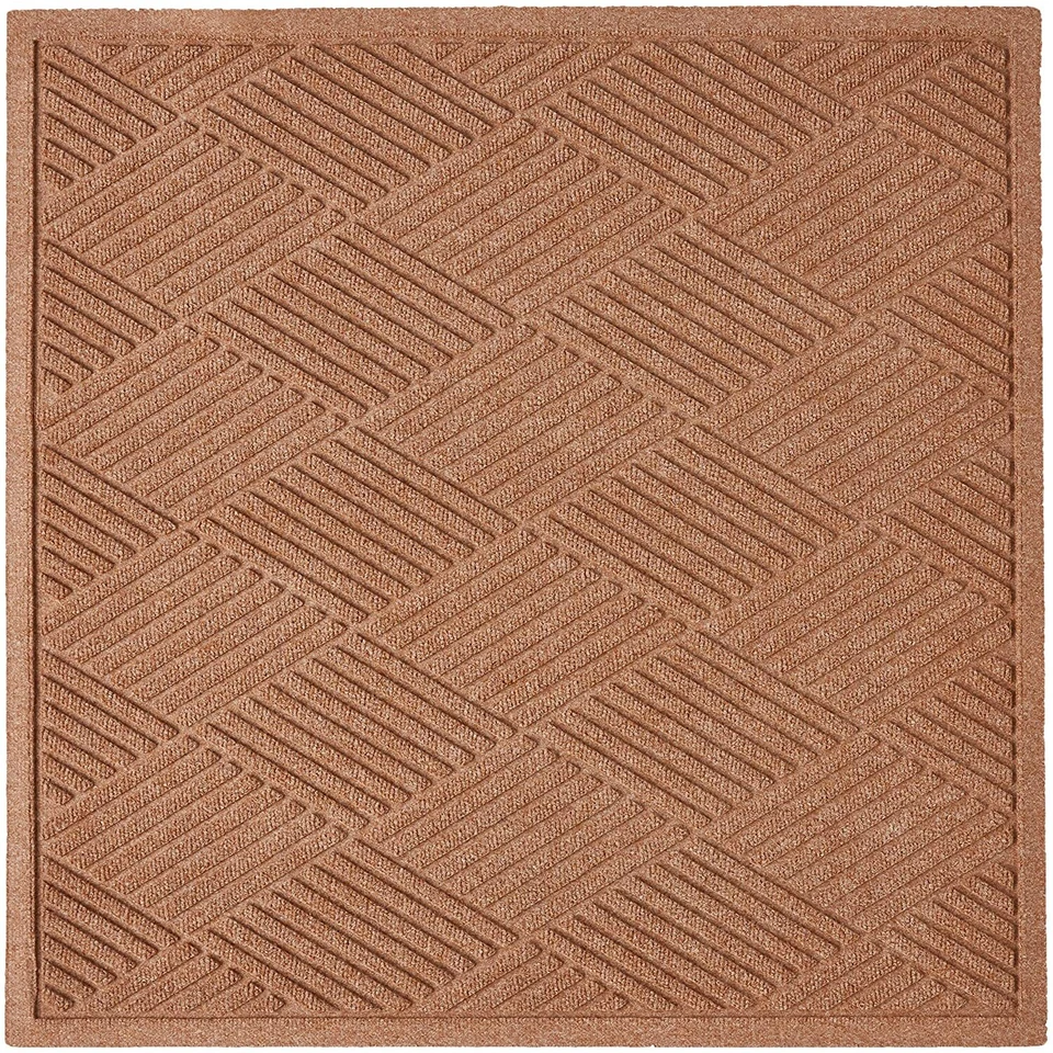 35" L x 35" W - Waterhog Diamond Fashion Square Entrance Floor Scraper Mat - Image 1 of 1