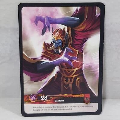World Of Warcraft War Of The Elements Uzak'zim 18/220 Uncommon TCG Card - Image 1 of 2