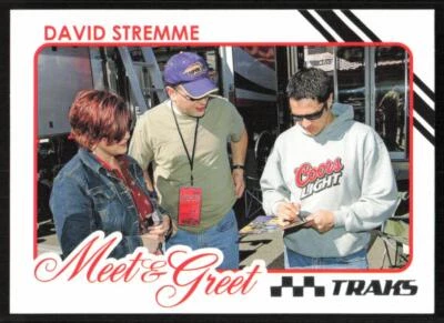 David Stremme 2007 Press Pass Traks # 64 Meet & Greet - Image 1 of 2