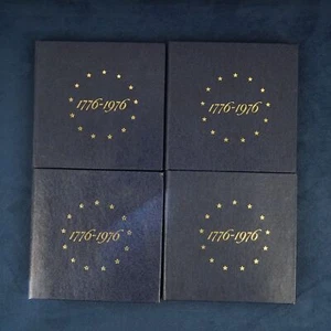 Lot of Four 1976 US Mint Bicentennial 40% Proof Silver Sets - Free Shipping USA - Picture 1 of 5