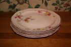 5-VINTAGE ALICE ANNGLOW EDWIN KNOWLES CHINA  LUNCHEON PLATES-9"
