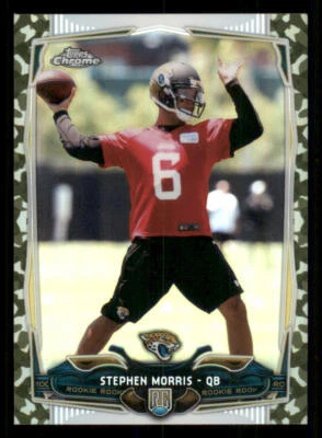 2014 Topps Chrome Camo Refractors #167 Stephen Morris /499 - Image 1 of 2