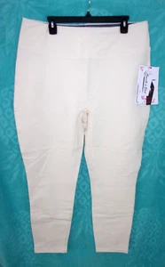 Women with Control  Ankle Pants Cream  Tummy Control SMOOTH & SLEEK   XL - Picture 1 of 7