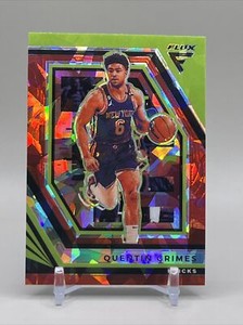 2022-23 Panini Flux - Quentin Grimes #49 Red Ice Prizm - NYK 🔥