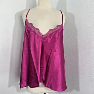In Bloom By Jonguil Slip Womens 2X Pink Satin Feminine Fairy Coquet Y2K - Picture 1 of 9