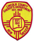 Lincoln County NEW MEXICO NM Sheriff police patch older