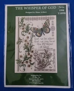 IMAGINATING THE WHISPER OF GOD DIANE ARTHURS T18998 CROSS STITCH RARE - Bild 1 von 4