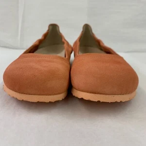 Birkenstock New w/ Box Celina II Coral Suede Leather Regular Width Select Size - Picture 1 of 5