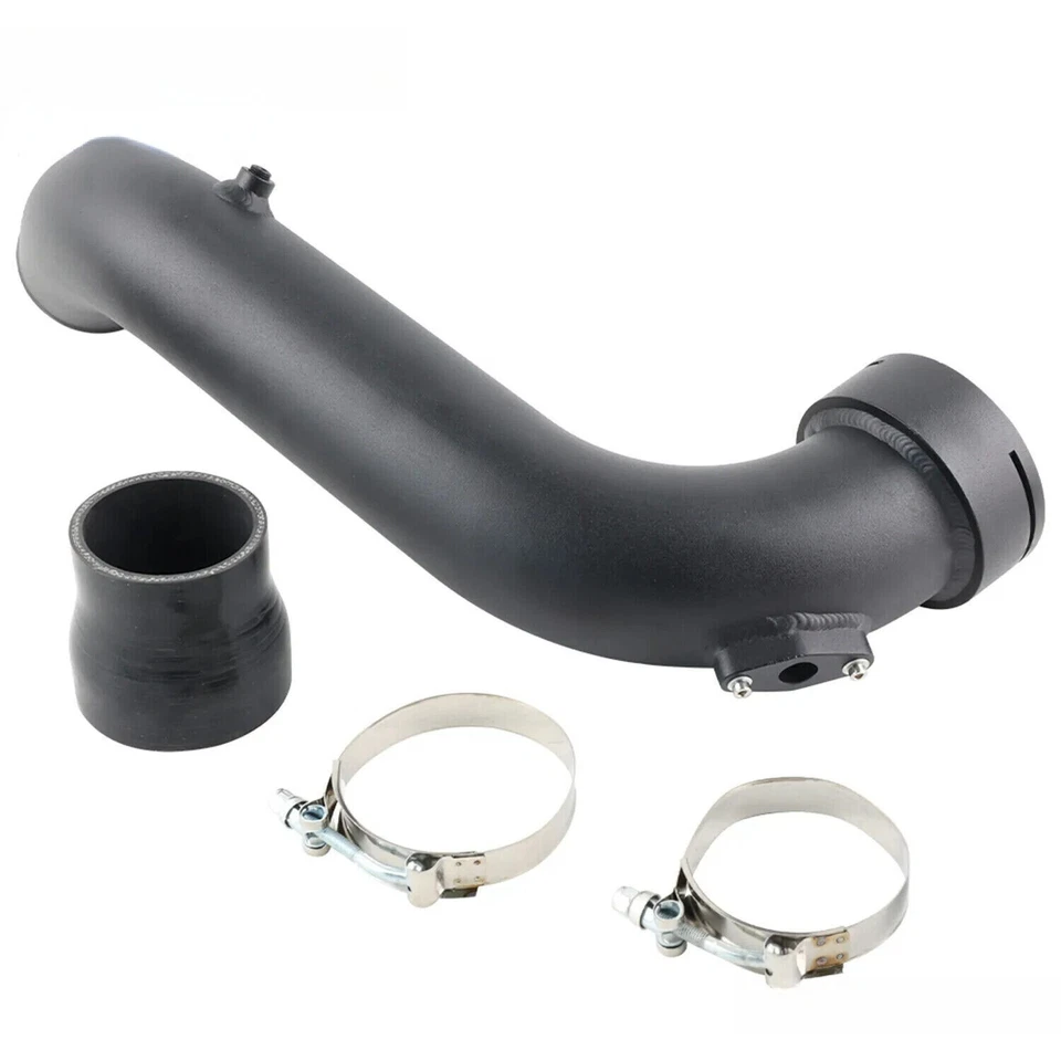 Tubo de carga turbo admisión aluminio negro para BMW N55 135i 335i xDrive 2011-2012 Foto 1 de 4