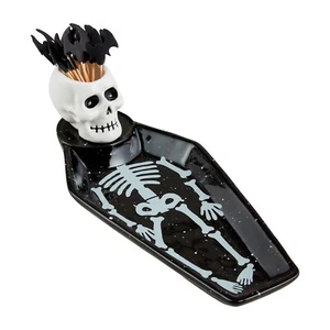 SKELETON HALLOWEEN TRAY TPICKS - Picture 1 of 2