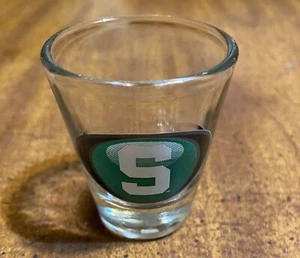 Michigan State Spartans Logo Shot Glass - Picture 1 of 2