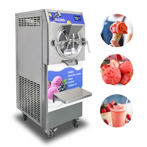 Wixkix 60L/H Congelatore Lotto Macchina del Gelato Italiana Servizio Duro Macchina Gelato - Foto 1 di 18