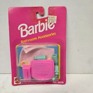 Vintage Neu auf Karte Barbie Badzubehör Little Extras 1992 Mattel - Bild 1 von 14