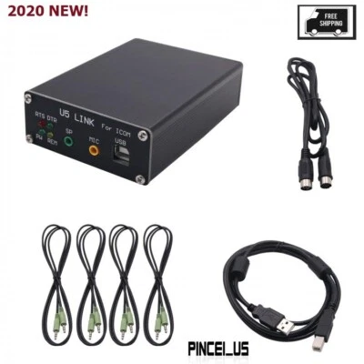 NEW U5 Link For ICOM Radio Connector with Power Amplifier Interface DIN13-DIN8 - Image 1 of 4