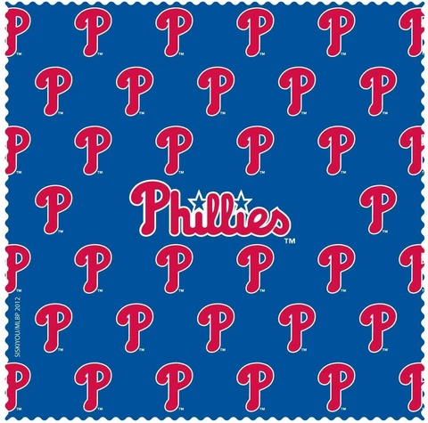 Philadelphia Phillies Microfiber Cleaning Cloth Sunglasses (MLB) (Set of Two) Cover