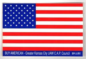 Buy American: Greater Kansas City UAW C.A.P. Council  *actual shipping* - Bild 1 von 1