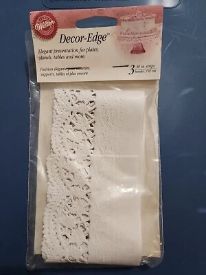 Wilton Decor-edge (3). 3in X 40 Strips  - Image 1 of 3