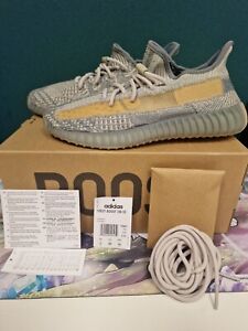 Size 7.5 adidas Yeezy Boost 350 V2 Low Israfil With Box And Tags 100% Authentic