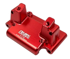 Dhawk JRX2 Aluminum Front Bulkhead Red For Team Losi JRX2 JRX-PRO JRXT - Picture 1 of 4