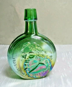 Wheaten Miniature bottle Thomas Jefferson Green carnival - Picture 1 of 9