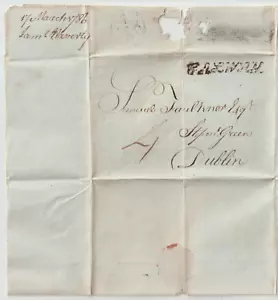 1786 RRR GALWAY IN MAIUSCOLO LETTERA JAMES HAVERTY A SAMUEL FAULKNER DUBLIN E/L - Foto 1 di 3