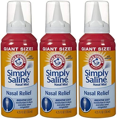 Simply Saline Giant Size 4.25 OZ, Pack of 3 - Image 1 of 1