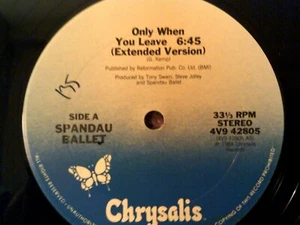 SPANDAU BALLET (3) 12" singles INSTINCTION, GLOW, LIFELINE, WHEN YOU LEAVE - Imagen 1 de 5