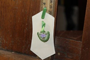 Antique Hand Painted Small Ribbon Floral Theme - Picture 1 of 2