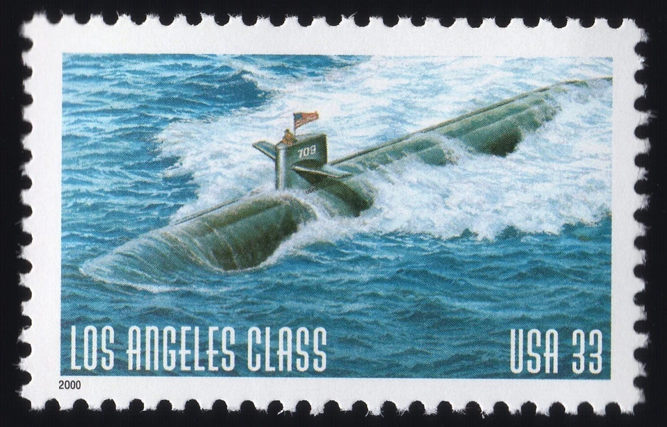 Scott #3372 LA Class Submarine Single Stamp - MNH - Image 1 of 1