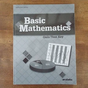 Abeka Grundlagen Mathematik 7. Klasse Lehrer Quiz Test Schlüssel Buch - Bild 1 von 2