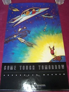 VF-AEROSPACE MUSEUMS-NORTHROP, "COME TOUCH TOMORROW" POSTER - Picture 1 of 1