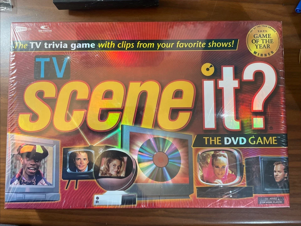 TV Edition Scene it? Trivia The DVD Family & Friends Board Game Night 2000s GOTY - Image 1 of 4