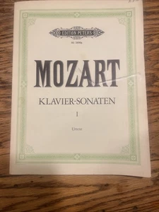 Beethoven Klavier - Sonaten 1 Urtextausgabe Peters Nr. 8100a C F Peters SUPER! - Bild 1 von 6