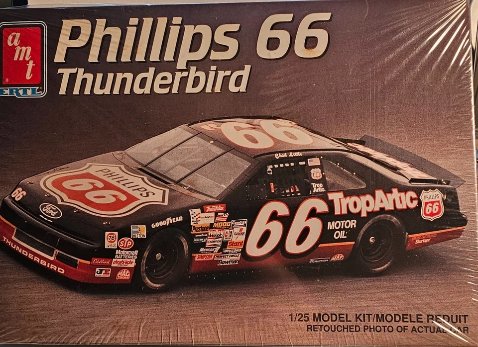 AMT/ERTL - PHILLIPS 66 - KIT MODELO Thunderbird ford - sellado de fábrica Foto 1 de 1