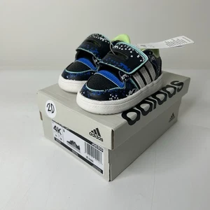 Adidas Break Start Kids Toddler sneakers Blue Green Black - Picture 1 of 10