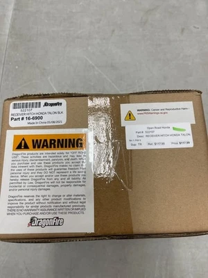 NUEVO ENGANCHE RECEPTOR TRASERO DRAGONFIRE RACING RESISTENTE PARA HONDA TALON Foto 1 de 4