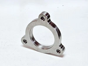 Stainless K03 KKK Turbo Downpipe Flange 3 bolt Discharge to 2.50" Fit Audi 1.8T  - Bild 1 von 3