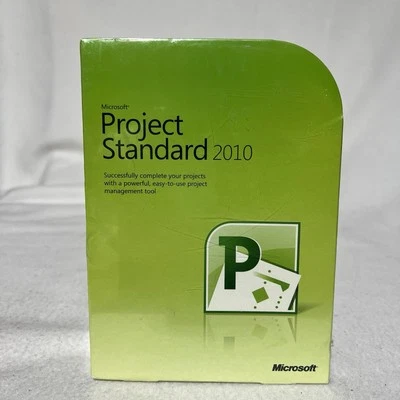 Microsoft Project Standard 2010 Sealed 076-04529 - Image 1 of 4
