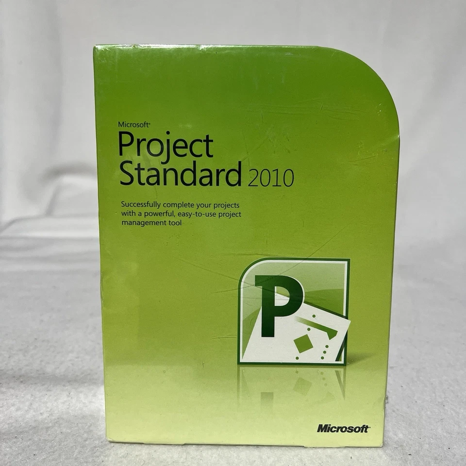 Microsoft Project Standard 2010 Sealed 076-04529 - Image 1 of 4