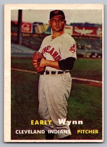 1957 TOPPS #40 EARLY WYNN INDIANS - Picture 1 of 3