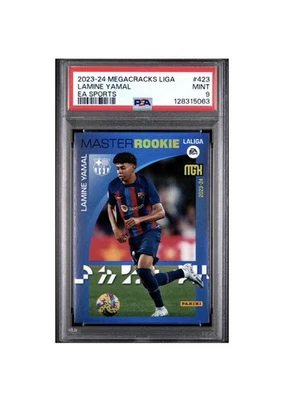 2023-24 Panini Megacracks La Liga EA Sports - Master Rookie Lamine Yamal #423 - Image 1 of 2