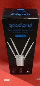 Goodland Dual Gigabit Ethernet Ports Wi-Fi Extender NIB - Bild 1 von 3