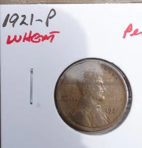 Centavo de trigo Lincoln 1921 ~ bonito grado superior - Imagen 1 de 2