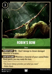 Robin's Bow 2024 Disney Lorcana - Into The Inklands #98 Uncommon - Picture 1 of 2