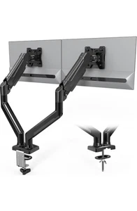 BONTEC Dual Monitor Desk Mount With Adjustable Gas Spring For 13-32 Inch GDM7502 - Picture 1 of 11