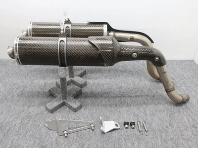 TERMIGNONI 一脚蹬碳排气适用于杜卡迪 Monster M400 M900 S4 二手 — 第 1/4 张图片