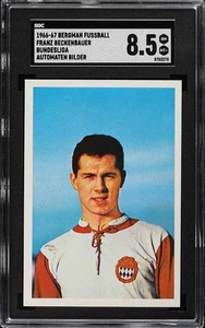 1966-67 Bergman * FRANZ BECKENBAUER * Germany BAYERN MUNICH * SGC 8.5 LOW POP - Picture 1 of 2