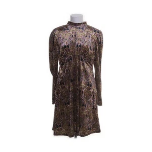 Springfield, Kleid, Größe: XL, Grün/Gelb/Mehrfarbig, Paisley, Samt, Damen #G1d - Bild 1 von 4