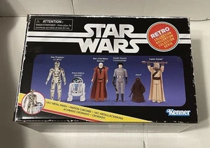 Hasbro Star Wars Retro Collection 3.75" 6 Figure Pack Episode IV A New Hope Set - Picture 1 of 3