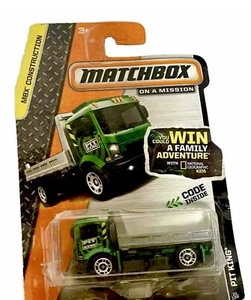 Pit King MATCHBOX on a Mission MBX Construction #21/120 Metallic Dump truck ‘13 - Picture 1 of 5